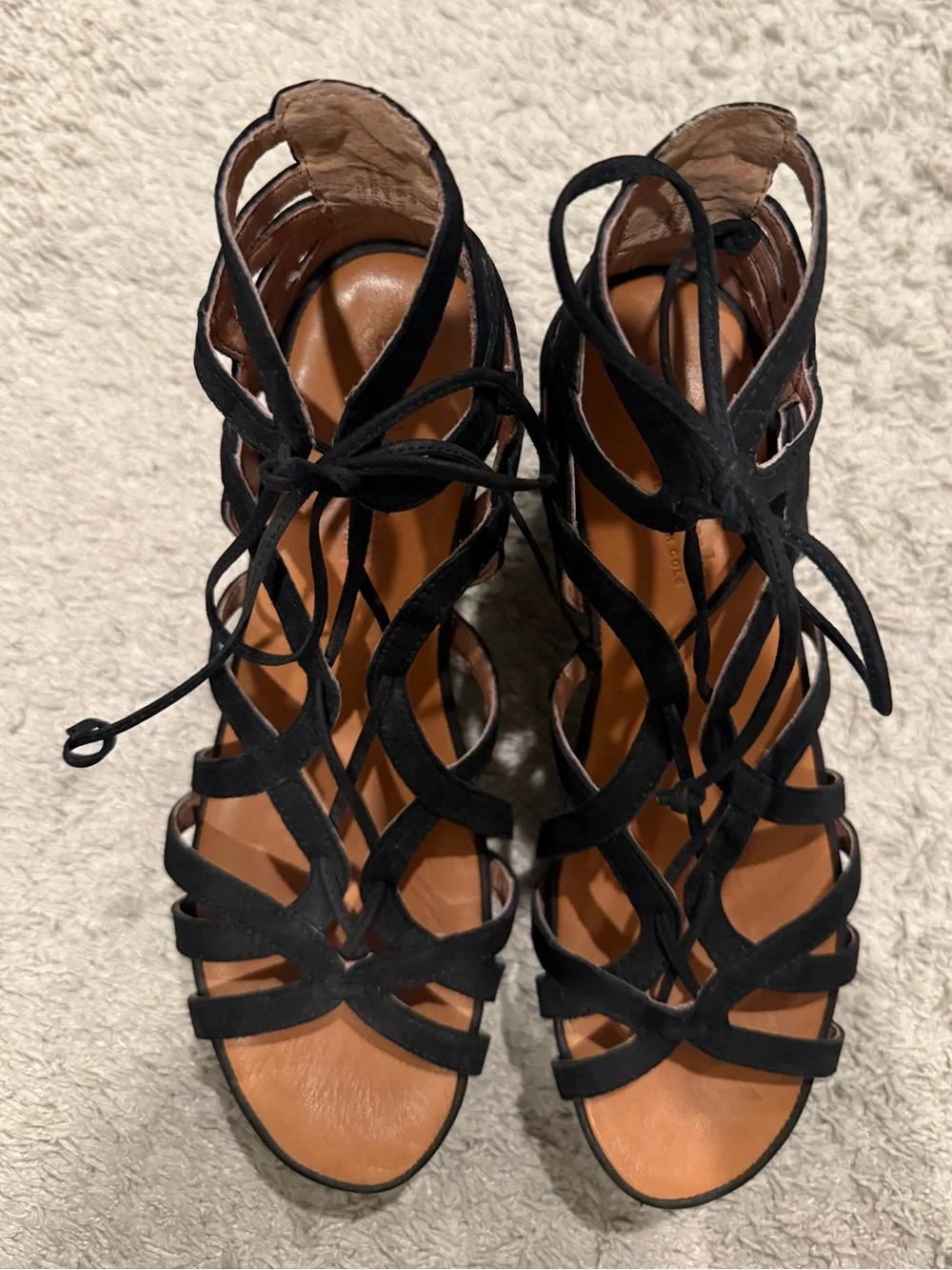 Gentle souls by Kenneth Cole - joy lace up wedges